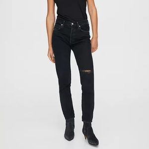 Citizens of humanity high rise ankle crop jeans